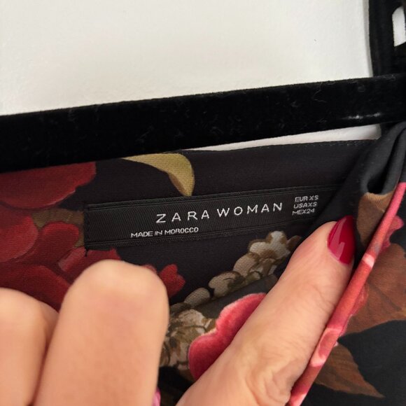 Zara Midi Floral Skirt - Picture 4 of 6